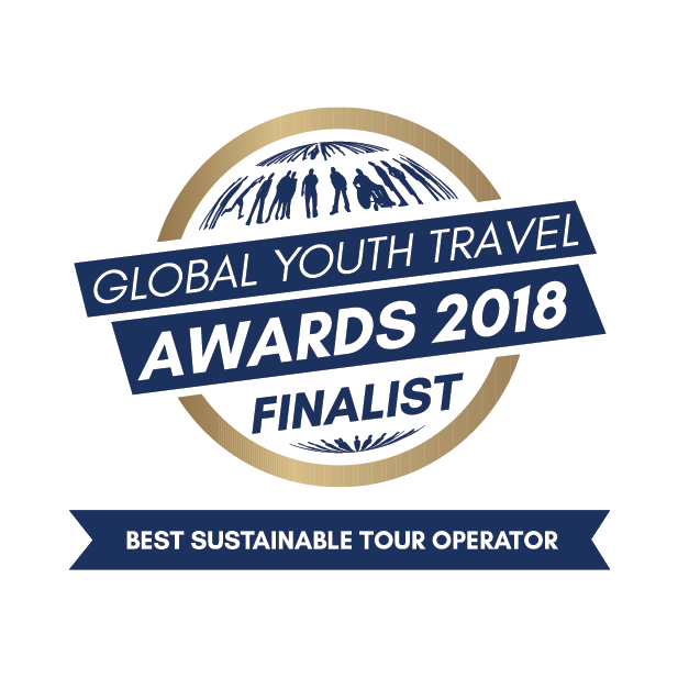 Global Youth Travel Award in the Best Sustainable Tour Operator category