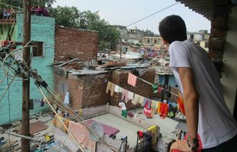 Sight From The Top Floor of Delhi’s Slums