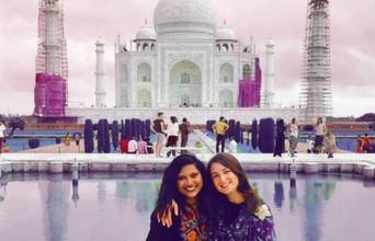 Taj Mahal With Milena